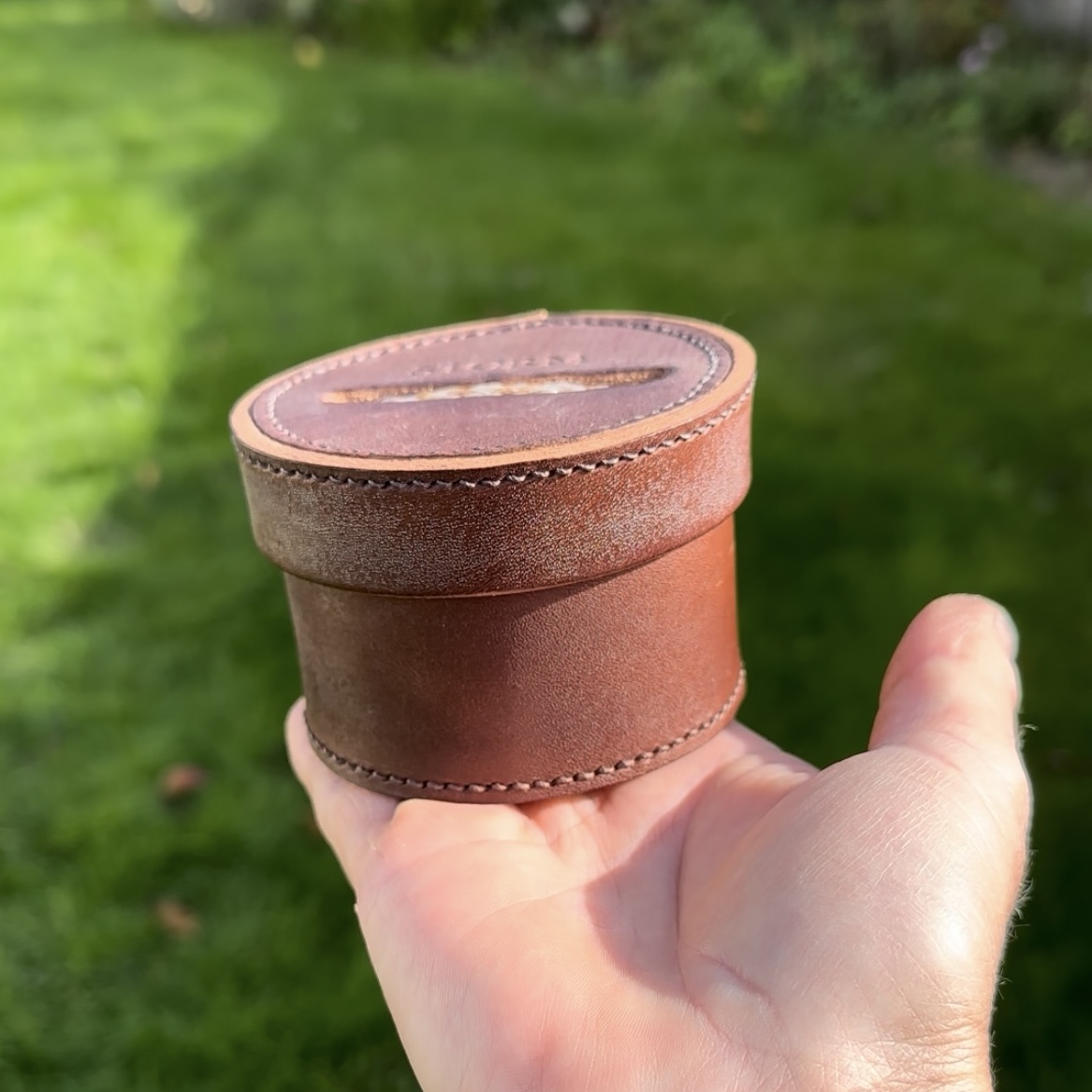 Leather Keepsake Box